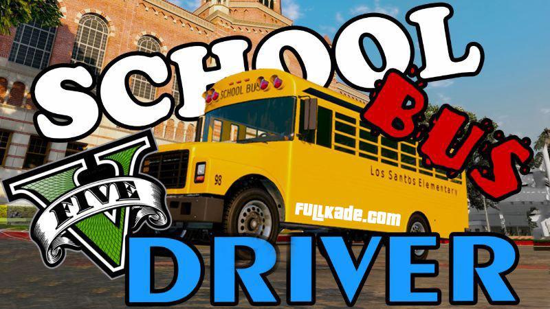 مود ماموریت جدید School Bus Driver 1.0 برای GTA V