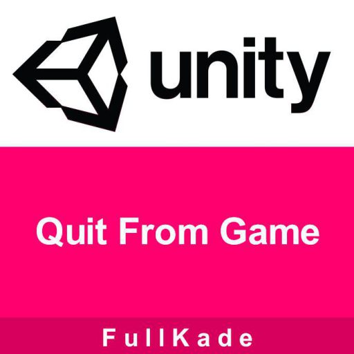 quit game button unity