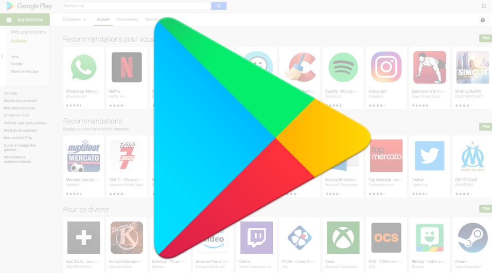 Google Play Store | فروشگاه گوگل پلی