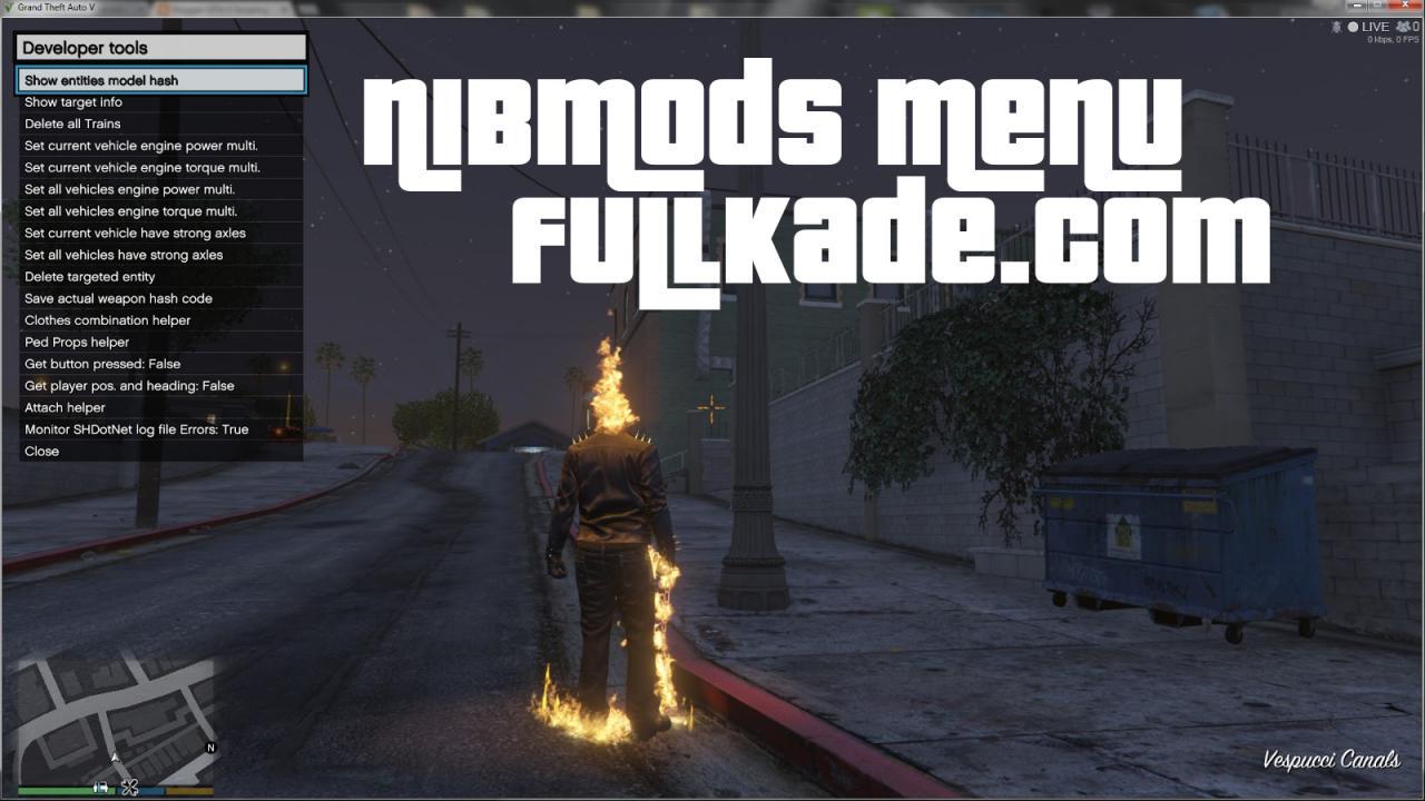 Nibmods menu gta 5 как установить