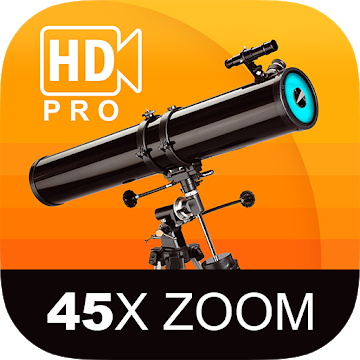 دانلود Telescope 45x اندروید – برنامه دوربین تلسکوپ (45 برابر بزرگنمایی)