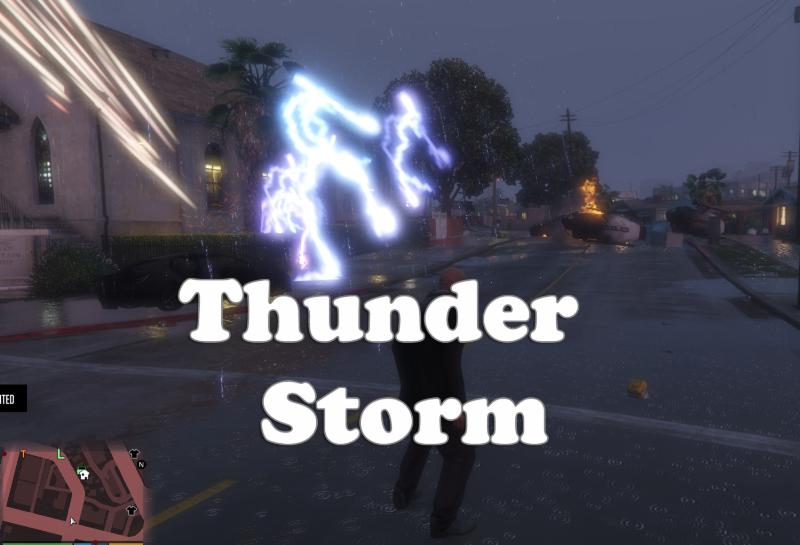 مود ThunderStorm 1.1.4 برای GTA V – مود رعد و برق Diablo2