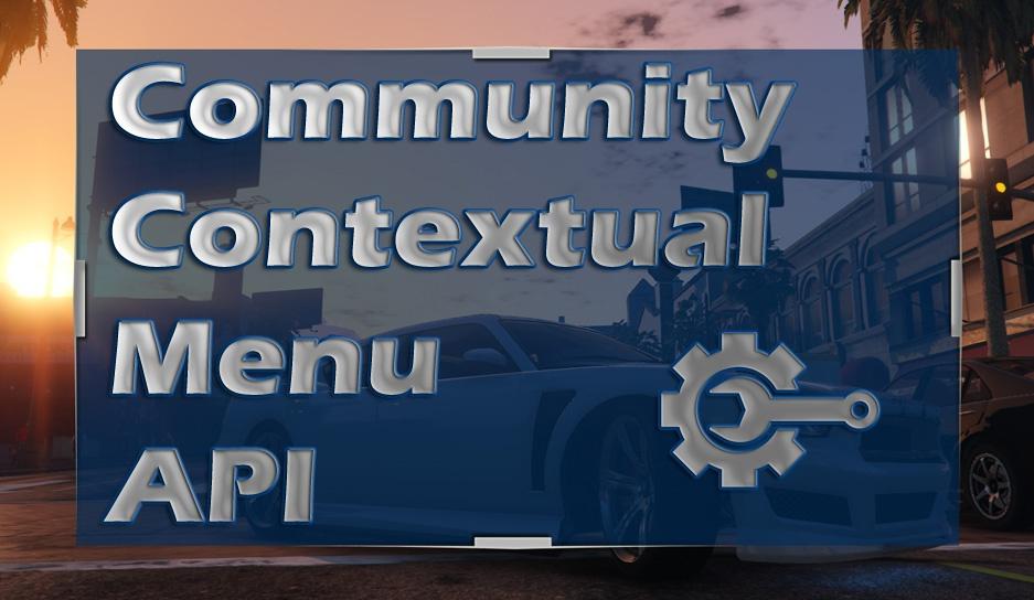 دانلود کتابخانه Community Contextual Menu API 0.9 برای GTA V