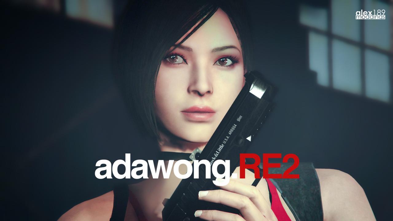 دانلود مود کاراکتر Ada Wong در Resident Evil برای GTA V