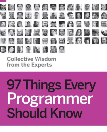 دانلود کتاب 97 Things Every Programmer Should Know از Kevlin Henney