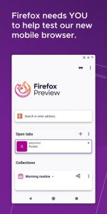 Firefox Preview | مرورگر درحال توسعه فایرفاکس