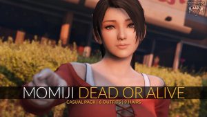 مود کاراکتر Momiji در Dead Or Alive 5 برای GTA V