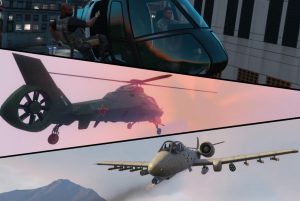 مود Air Support: Strafe Run, Chopper Gunner & More برای GTA V