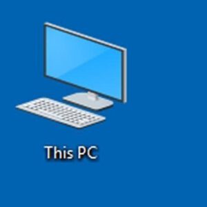 آموزش اضافه کردن This PC به دسکتاپ ویندوز 10