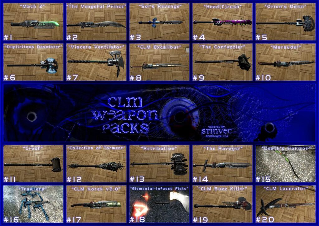 dying light weapons mod locations
