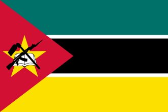 طرح مسلسل کالاشنیکف بر روی پرچم موزامبیک نقش بسته‌است.