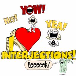 لیست حروف ندا در انگلیسی (Interjections)