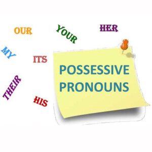 ضمایر ملکی در انگلیسی (Possessive Pronouns)