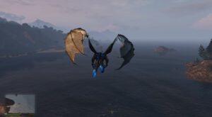 Demon/Angel1.1 دانلود مود فرشته بال دار و پرواز کردن برای GTA V