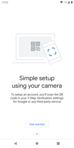 Google Authenticator | برنامه احراز هویت گوگل اندروید عکس دوم