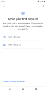 Google Authenticator | برنامه احراز هویت گوگل اندروید عکس چهارم