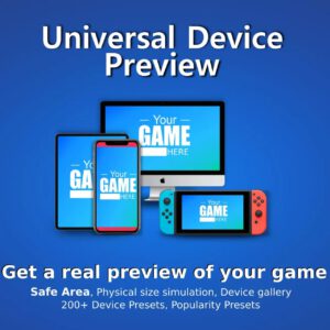 دانلود پکیج Universal Device Preview یونیتی