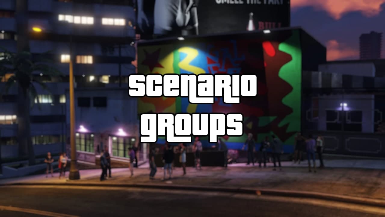 دانلود مود Scenario Groups 3.7 برای GTA V
