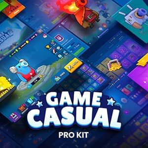 دانلود پکیج GUI PRO Kit - Casual Game یونیتی