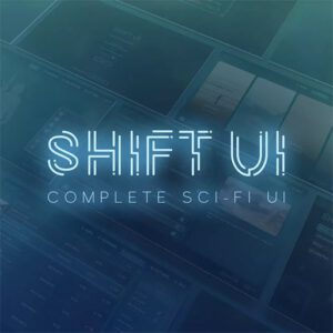 دانلود پکیج Shift – Complete Sci-Fi UI یونیتی - رابط کاربری علمی تخیلی کامل