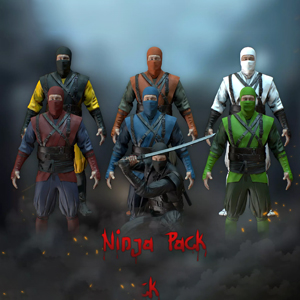 پکیج Ninja Pack - PBR یونیتی - پک نینجا PBR