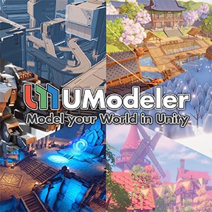 پکیج UModeler - Model your World یونیتی - مدل سازی سه بعدی در یونیتی